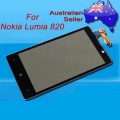 Nokia Lumia 820 LCD and touch screen assembly with frame [Black]